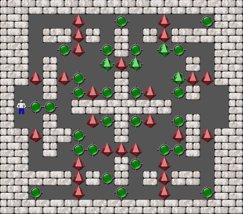 Сокобан Bugs509 collection уровень 248